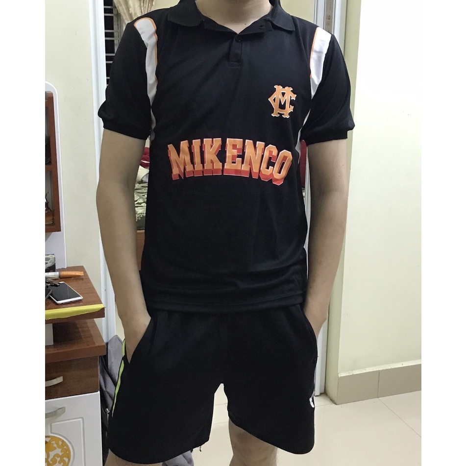Áo Polo Nam Mikenco áo thun thanh lịch vải cá sấu Cotton cao cấp thoáng mát chuẩn form