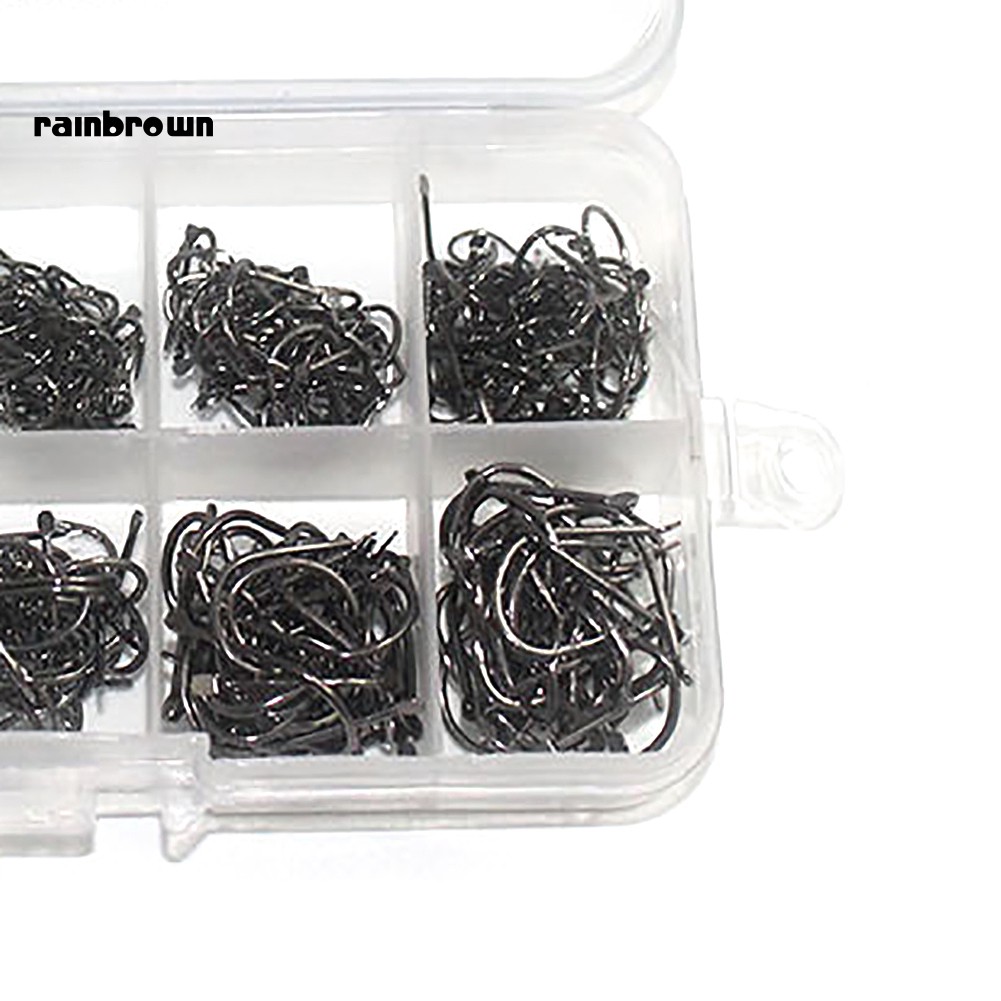 Set 500 Lưỡi Câu Cá Bằng Thép Cacbon