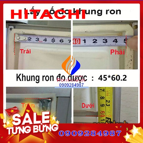 Ron tủ lạnh Hitachi Model R-VG470PGV3