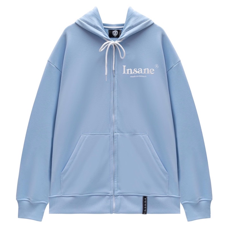 Áo Hoodie Zip Insane® Basic ver 1.0 - Baby Blue