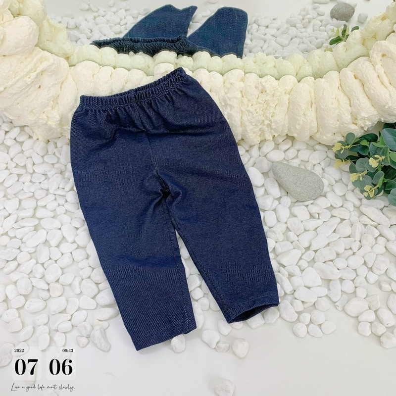 SBG433 - BỘ BÉ GÁI XUẤT DƯ ÁO HỒNG CÁNH TIÊN TRẮNG QUẦN GIẢ BÒ