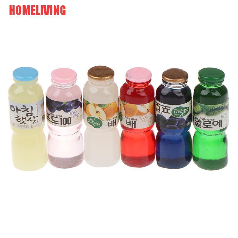 Set 5 Bình Nước Mini Tỉ Lệ 1: 12 Trang Trí Nhà Búp Bê