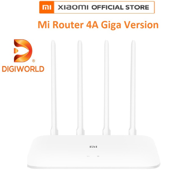 [Mã 229ELSALE hoàn 7% xu đơn 300K] Bộ Phát Wifi Xiaomi Router 4A Giga Version, Trắng (DVB4224GL) - Hàng Chính Hãng