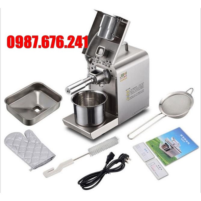 Máy ép dầu đa năng ED-01 , ép dầu vừng lạc, kiêm máy khử ozon