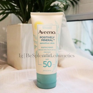 KEM CHỐNG NẮNG VẬT LÝ AVEENO POSITIVELY MINERAL SUNSCREEN SPF50