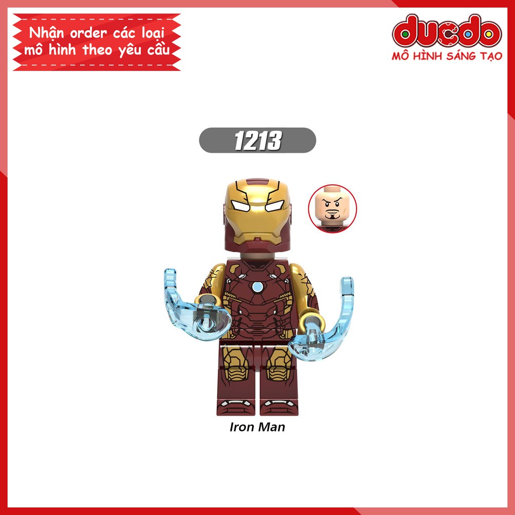 Minifigures siêu anh hùng Iron Man Avenger End Game Đồ chơi Lắp ghép Xếp hình Mô hình Mini Super Hero XINH 0252 EndGame