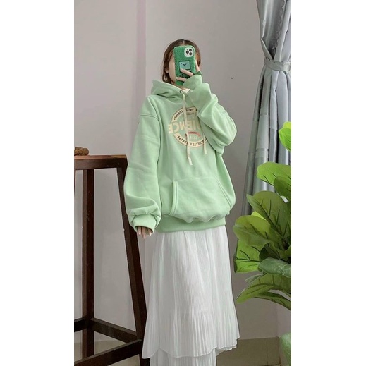 Áo Khoác Hoodie Unisex Nam Nữ Chất Nỉ Ngoại, Áo Tay Phồng, Cánh Dơi Audience Cực Dễ Thương, Freesize Dưới 65kg