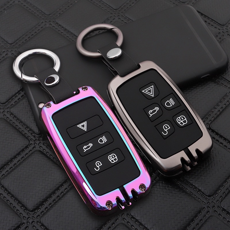 Vỏ chìa khóa điều khiển từ xa bằng hợp kim kẽm + silicon cho Land Rover A9 Discovery Range Rover Sport 4 Evoque Freelander 2 Discovery 5