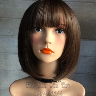 Tóc bộ vic 30cm nâu socola