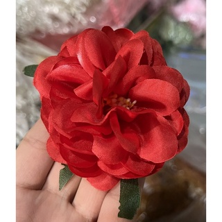 Đầu bông cúc pháp -bông to 8cm. hoa lụa cao cấpo