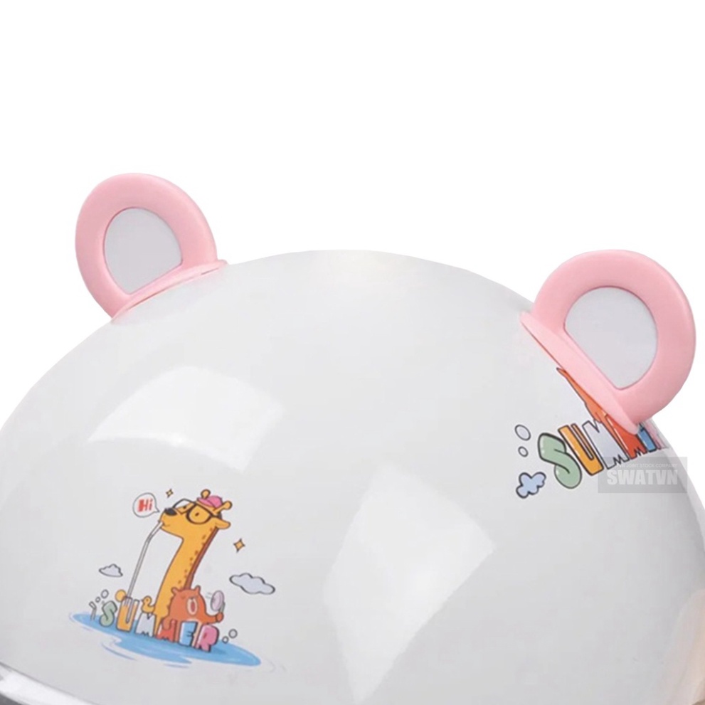 Cặp tai gấu gắn nón bảo hiểm nhiều màu - phụ kiện trang trí nón bảo hiểm vui nhộn