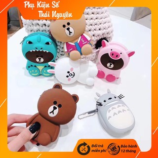 Ví Silicon, Túi Silicon Siêu Kute Chuyên Đựng Tiền Lẻ, Tai Nghe, Sạc Điện Thoại
