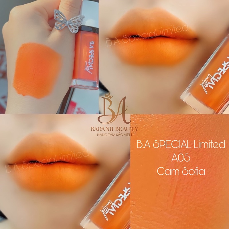 Hot trend [ A05 - Cam Sofia ] B.Alips special màu son tươi trẻ cuốn hút đầy cá tính mạnh mẽ | BigBuy360 - bigbuy360.vn