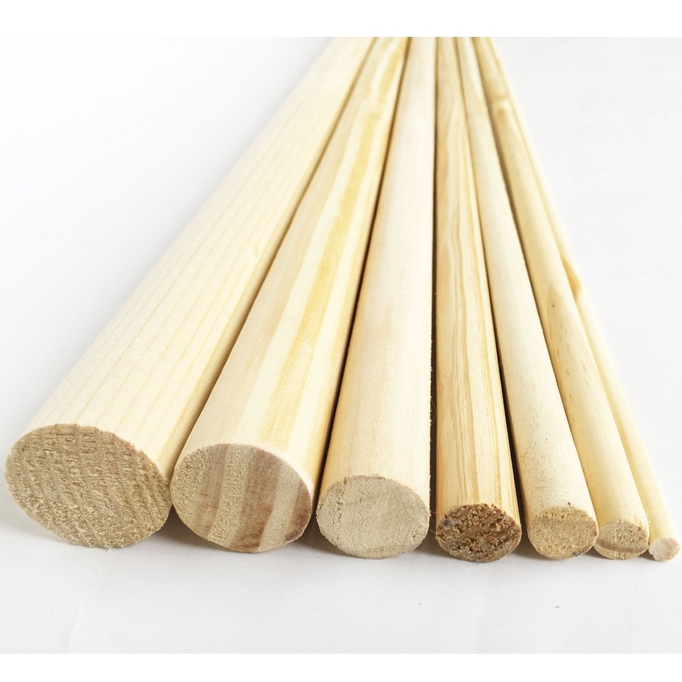 Cây gỗ tròn đủ size đủ loại - LUXI WOOD