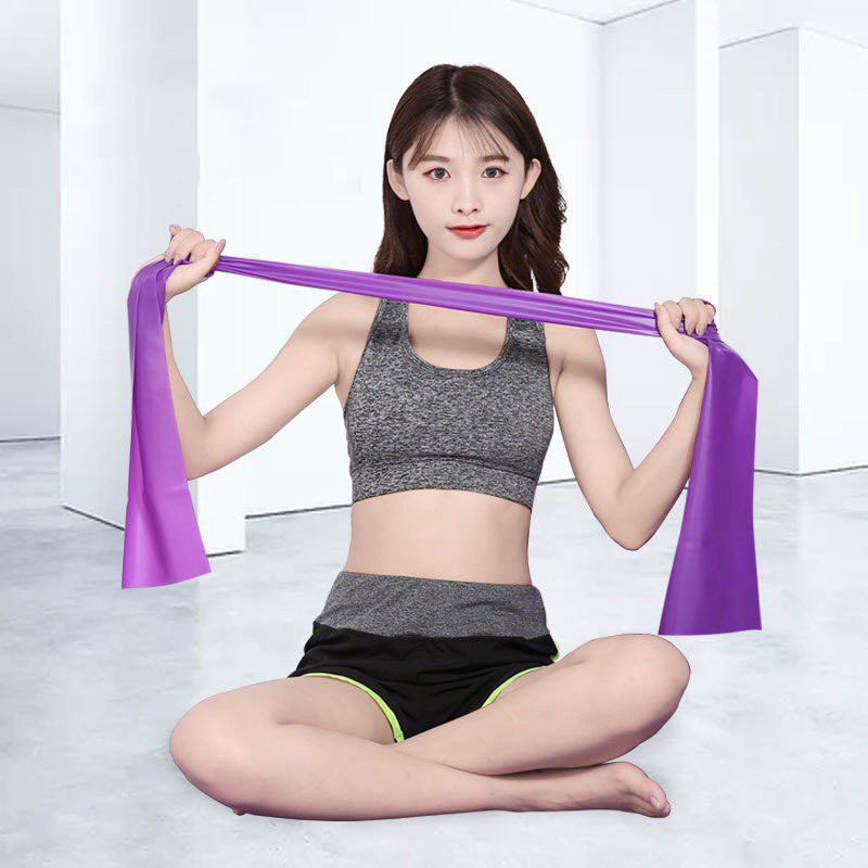 Dây kháng lực cao su đàn hồi tập gym, yoga 1,5 Mét AK28