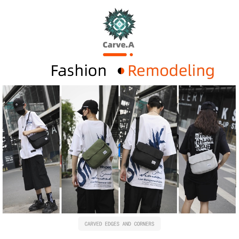 Carve.A Store túi đeo ngực túi đựng iPad nhanh chống nước và chống trộm bên hông ba lô túi đeo chéo bên túi bên ba lô túi đeo vai đơn túi đeo vai nam ba lô bên ba lô