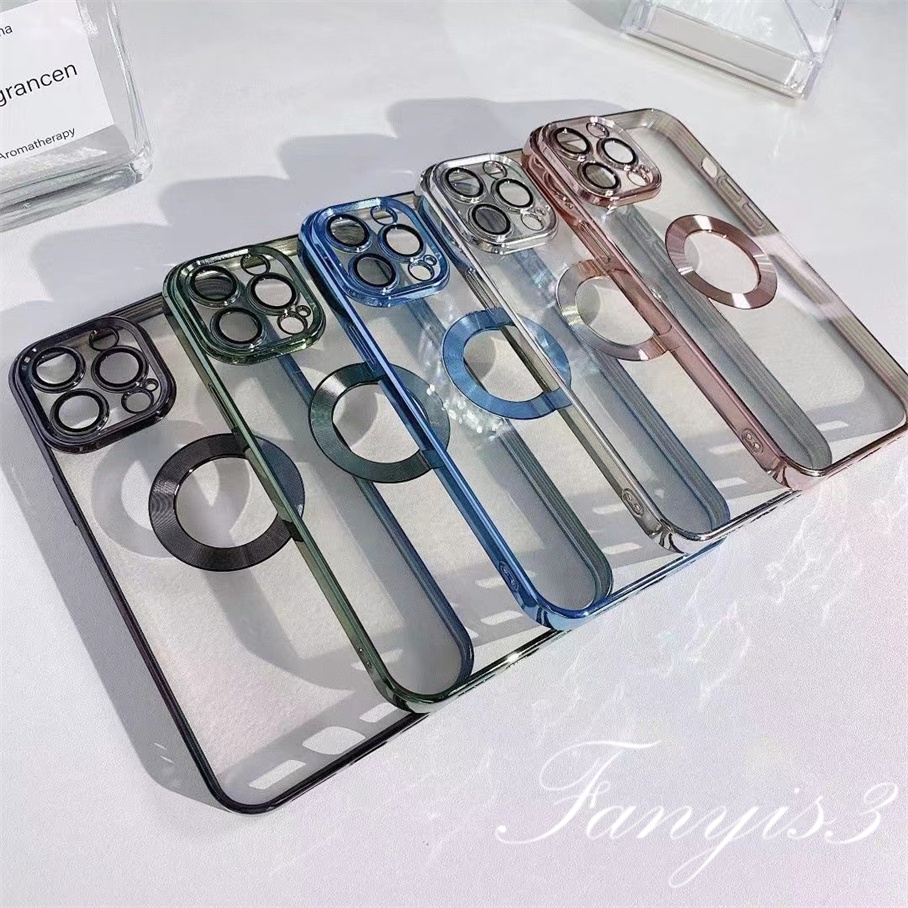 Ốp Điện Thoại TPU Mềm Trong Suốt Thời Trang Cho iPhone 14 13 12 11 Pro Max X XR Xs SE 2020 8 7 6 6s Plus
