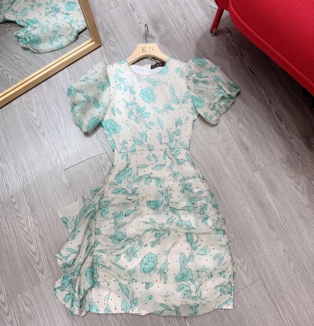 Váy hoa quấn body A400.480