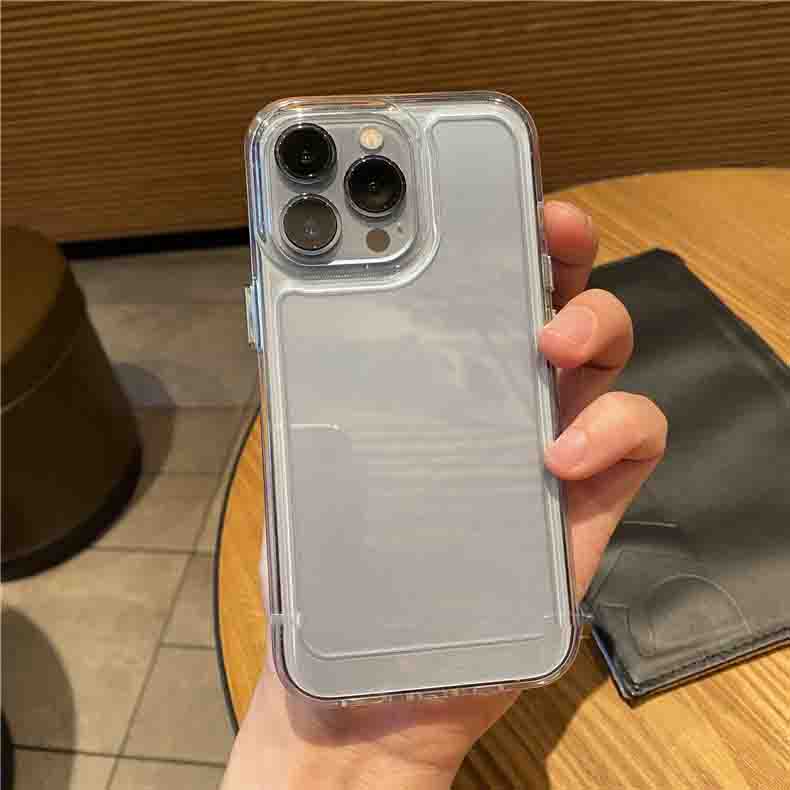 Ốp Điện Thoại TPU Trong Suốt Cho Iphone 14 13 Pro Max 12 11 XS XR X 8 7 6 Plus