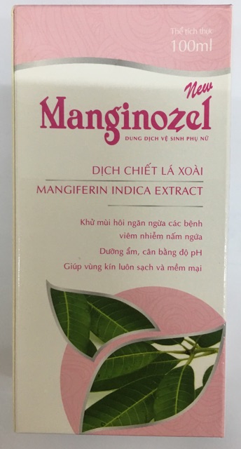 Dung dịch vệ sinh phụ nữ Manginozel 100ml