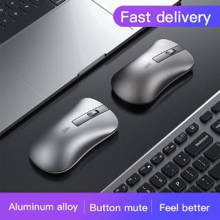 DGT Wireless mouse mice Rechargeable Ultra-thin Metal Mute mouse for Windows computer