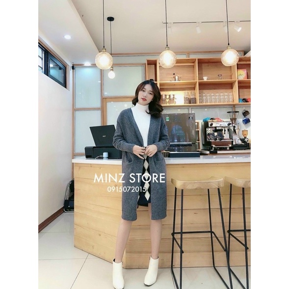 áo cardigan len dáng dài loại 1 | BigBuy360 - bigbuy360.vn