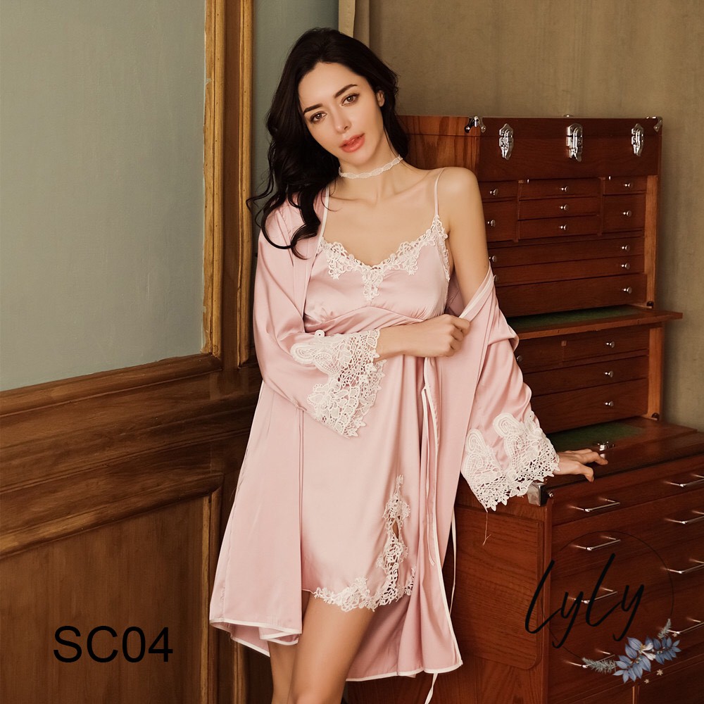 Set choàng ngủ nữ Lylylorem SC004