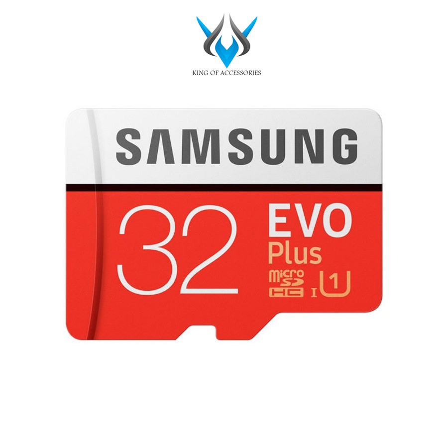 Thẻ nhớ MicroSDHC Samsung EVO Plus 32GB 95MB/s (Đỏ)