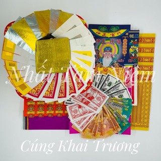 Bộ giấy cúng truyền thống