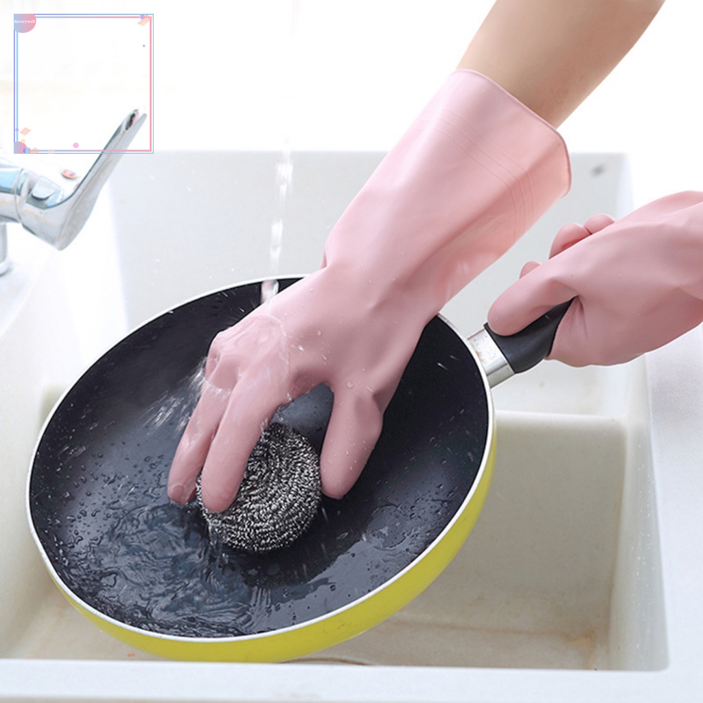 1 Đôi Găng Tay Cao Su Rửa Chén Tiện Lợi