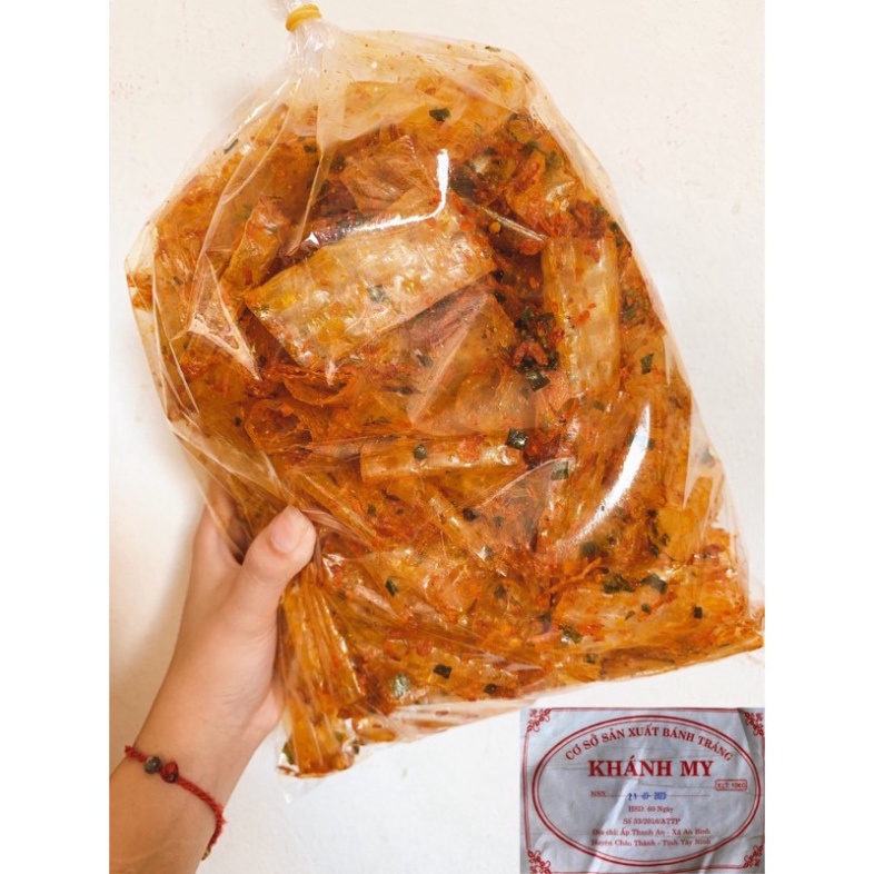 [Mã 44FMCGSALE1 giảm 0.1 đơn 250K] Bánh Tráng Cuộn Tôm Hành, 500g Bánh Tráng Cuộn Tôm Hành Tây Ninh Loại 1 Siêu Ngon