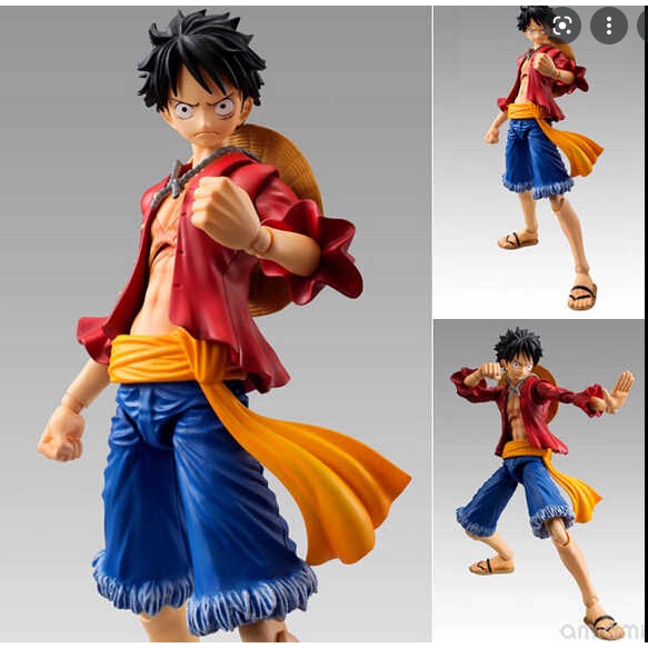 (Hết hàng) Mô hình khớp Luffy vua hải tặc One Piece 18cm