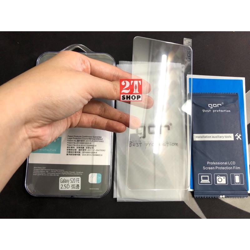 KÍNH CƯỜNG LỰC GOR GALAXY S20 FE FULL MÀN HÌNH