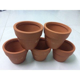 COMBO 5 CHẬU ĐẤT NUNG 9X9.5CM