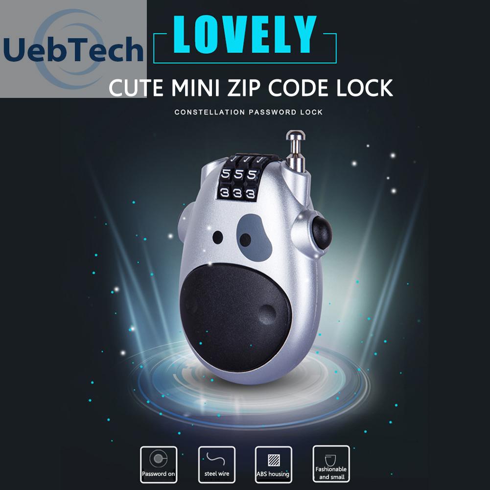 Khóa Mật Khẩu Chống Trộm Họa Tiết Hoạt Hình Dành Cho Xe Đạp