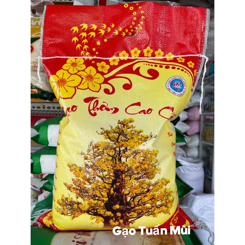 Gạo Thơm Cao Cấp (bao 5 Ký ) Dẻo Nhiều Thơm Cơm