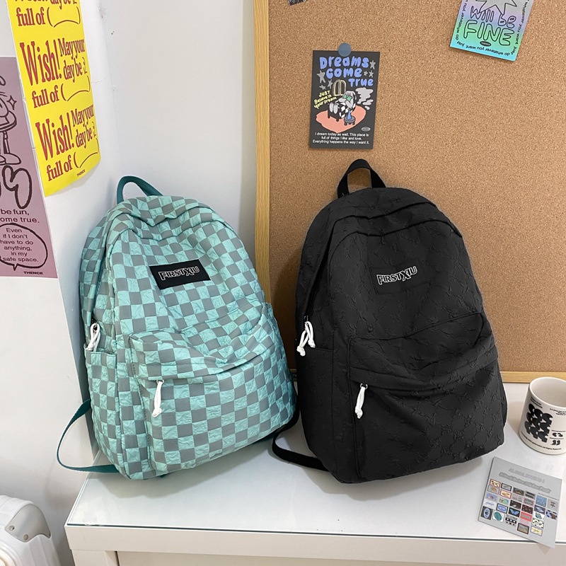 Balo đi học unisex Firstxiu, phong cách trẻ trung năng động giá rẻ