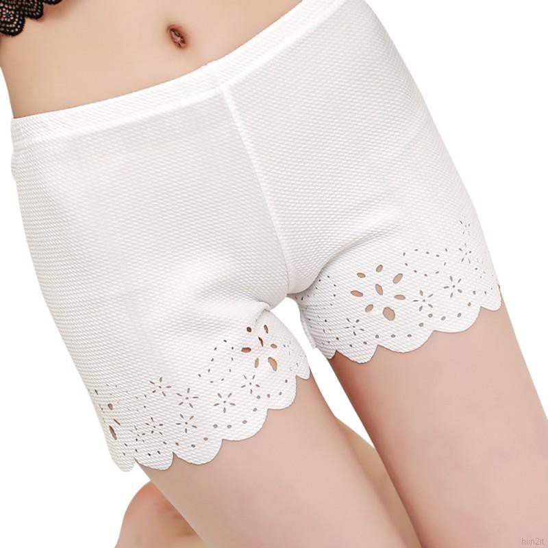 Large Size Girls Summer Ice Silk Lace Thin Style Leggings Underwear Safety Pants | BigBuy360 - bigbuy360.vn