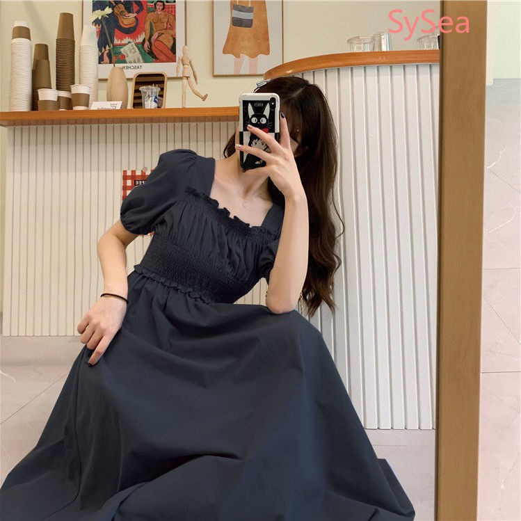 Đầm Tay Ngắn Phong Cách Retro | BigBuy360 - bigbuy360.vn
