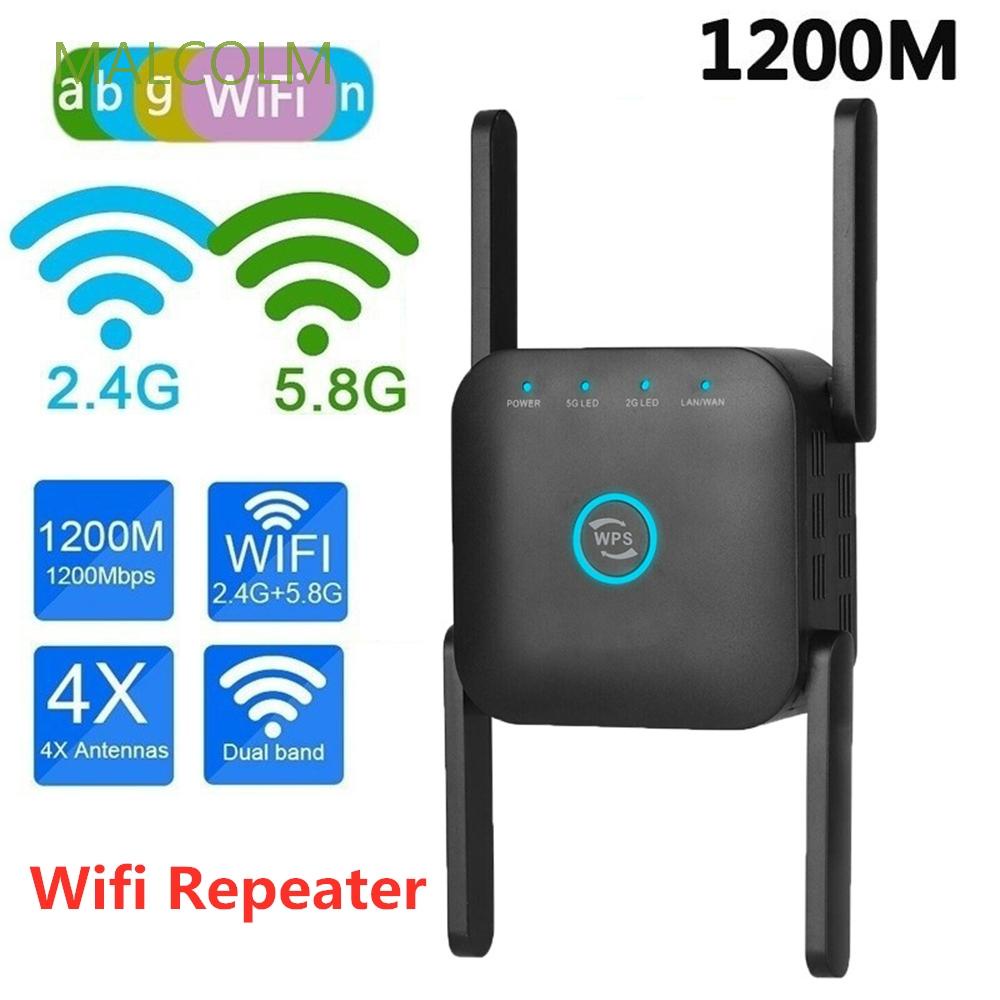 Bộ Khuếch Đại Tín Hiệu Wifi Không Dây Malcolm 1200mbps