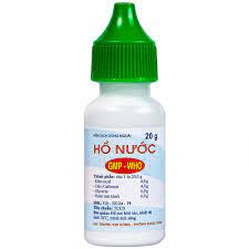 Hồ nước bôi da an toàn cho bé chai 10ml