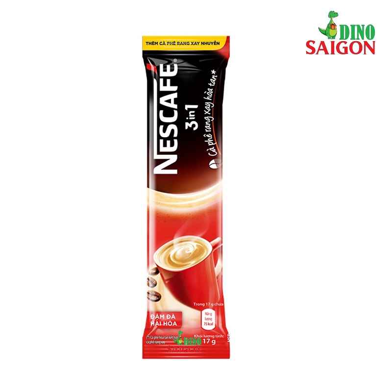 Combo 2 Bịch Cà Phê Hòa Tan Nescafé 3in1 Đậm Đà Hài Hòa Và Cà Phê Việt Đen Đá