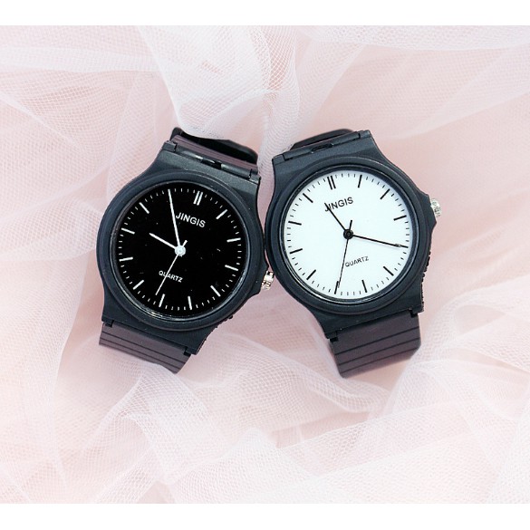 ĐỒNG HỒ NƯ DÂY CAO SU JINGIS 357NHIỀU MÀU PHONG CÁCH HÀN QUỐC | BigBuy360 - bigbuy360.vn
