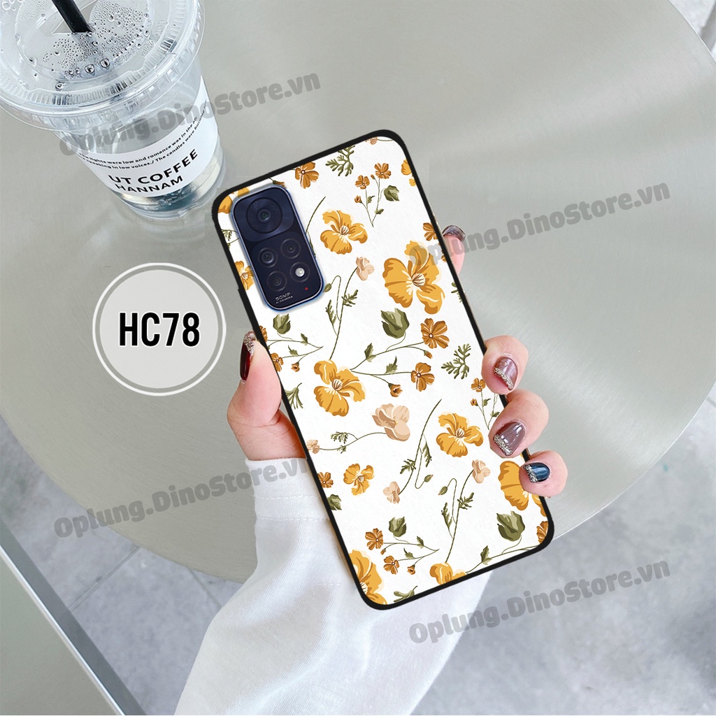Ốp lưng Redmi Note 11 4G/Note 11s/Note 11 Pro 5G in hình hoa nhỏ basic dễ thương bo viền chức năng bảo vệ camera bền đẹp