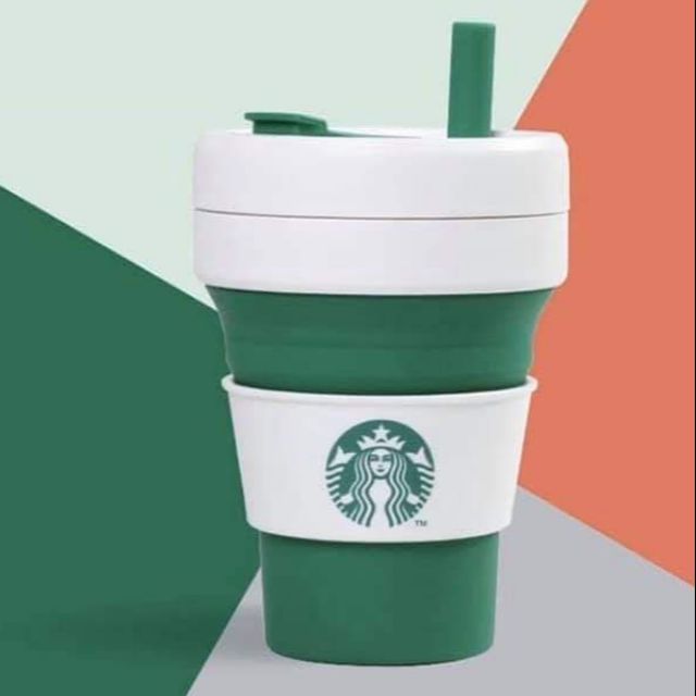 Ly xếp gọn Starbucks Stojo 16 oz