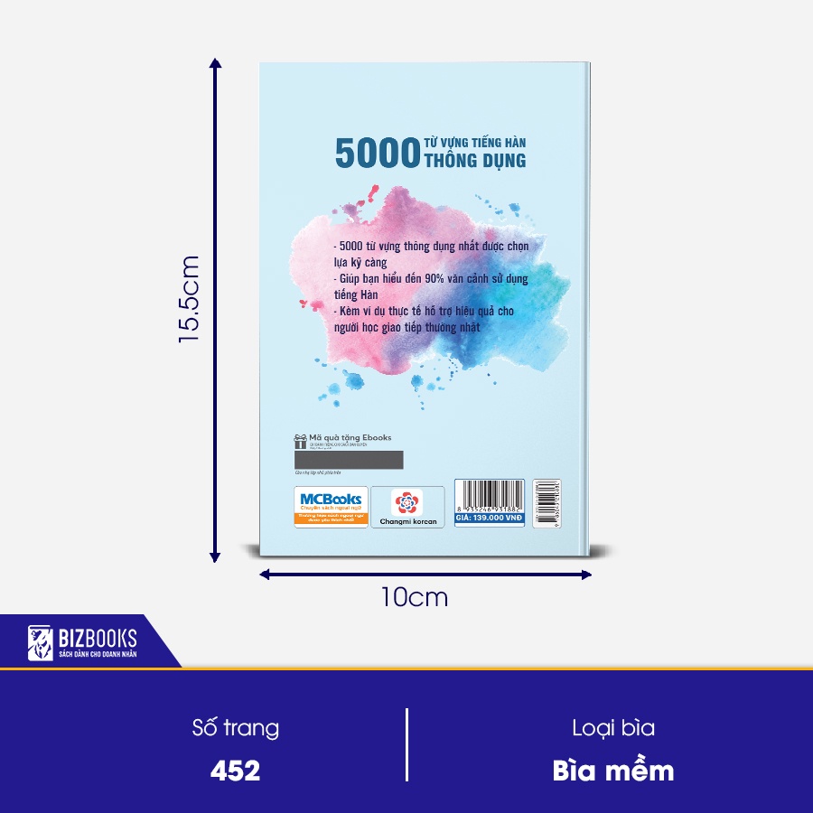 Sách 5000 từ vựng tiếng Hàn thông dụng