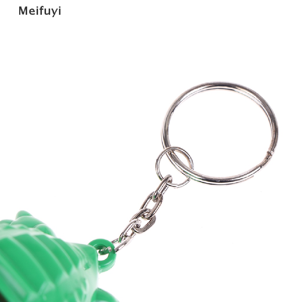 [Meifuyi] Creative Small Size Crocodile Mouth Dentist Bite Finger Game Funny Gags keychain COD