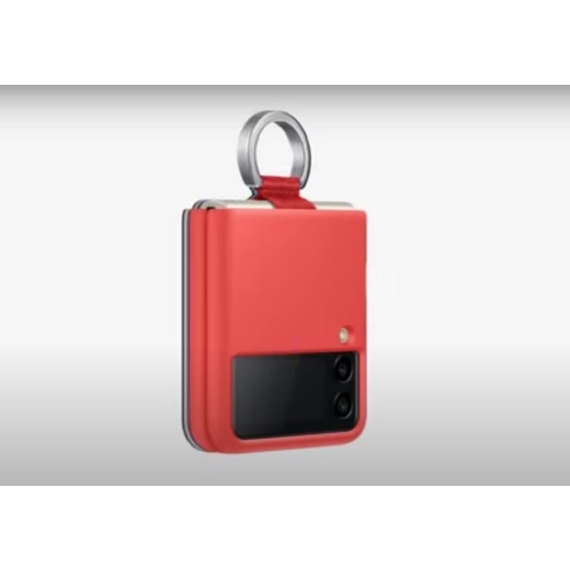 Chính hãng nguyên seal-Ốp lưng Silicone Cover with Ring cho Galaxy Z Flip3/Z Flip 3 5G
