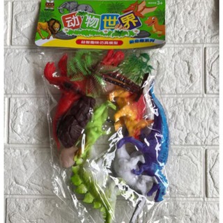 BỘ ĐỒ CHƠI 6 KHỦNG LONG CHO BÉ