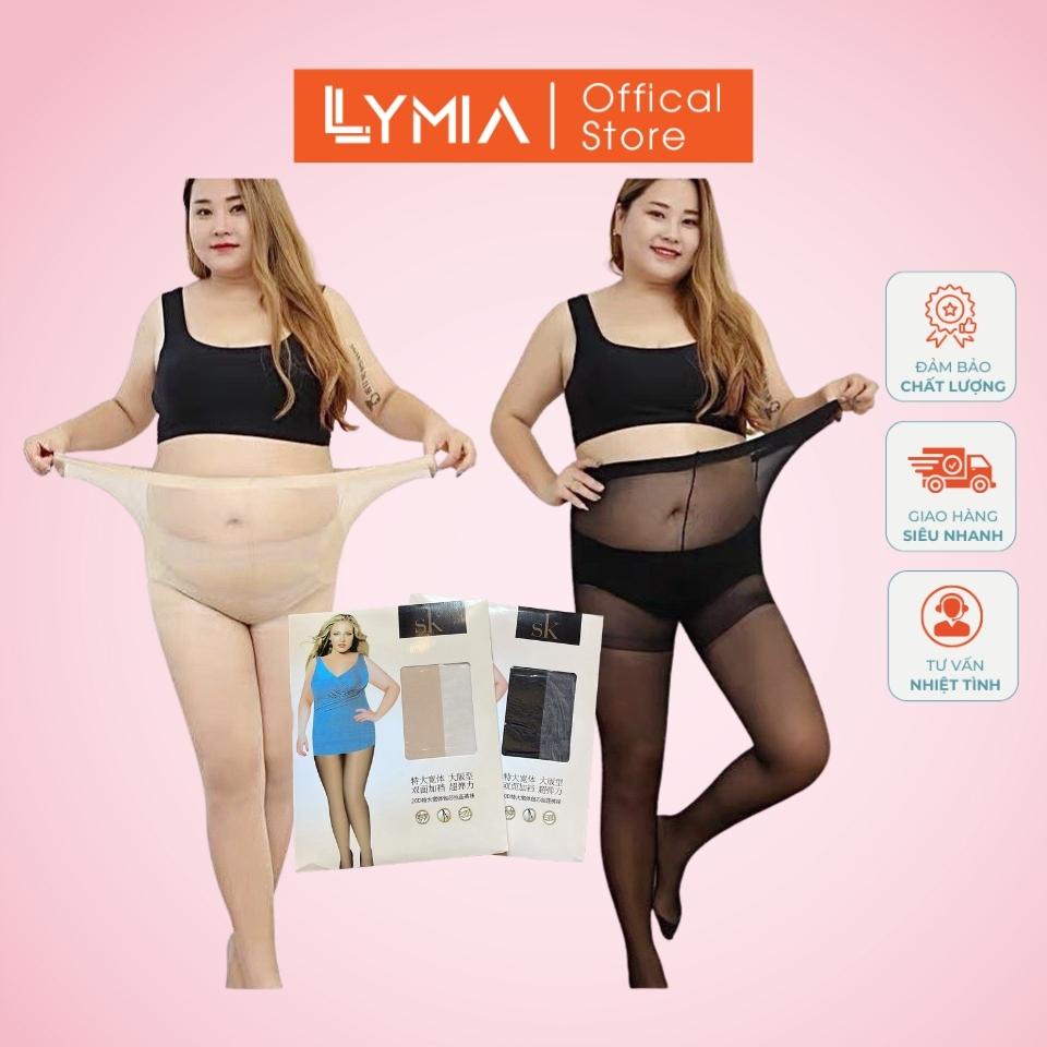 Quần tất giấy da chân nữ LYMIA 8D-20D size to BigSize, cho người béo, bà bầu siêu bền chống xước co giãn tốt QT22